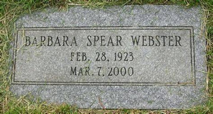 Barbara Spear Webster