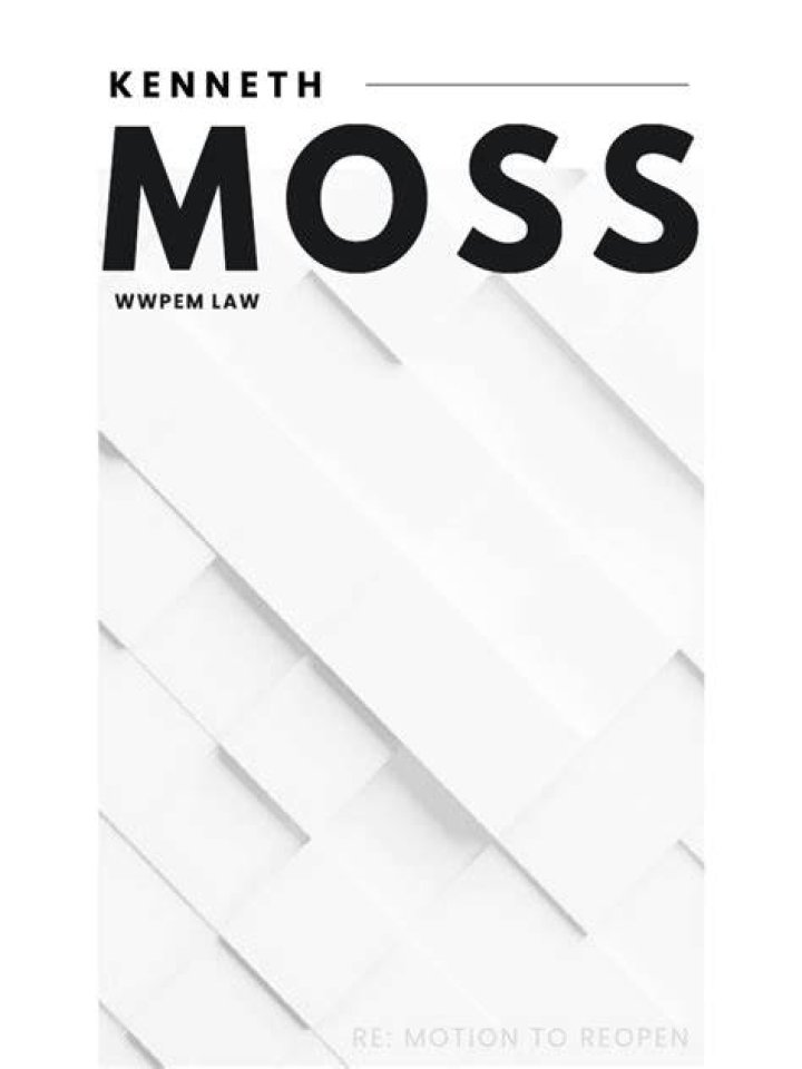 Kenneth Moss