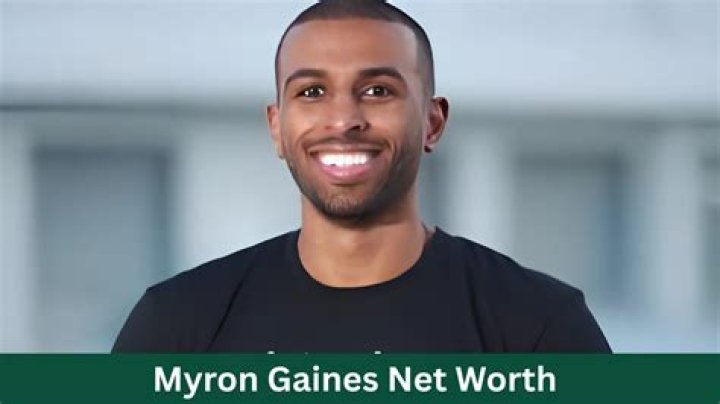 Myron Gaines | Bio, Age, Net Worth, Relationship, Career