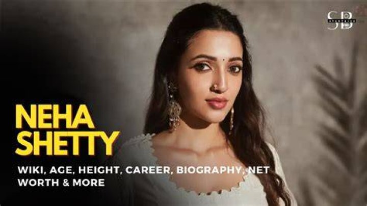 Neha Shetty- Wiki, Net Worth, Boyfriend, Height, Career